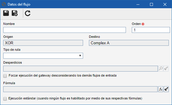 Flujo de salida de un gateway Flujo de salida de un gateway